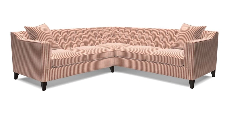 Haresfield Dipped Arm Corner Group LHF & RHF in Two Tone Plain Biscuit