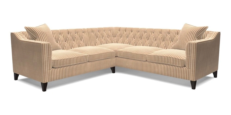 Haresfield Dipped Arm Corner Group LHF & RHF in Two Tone Plain Biscuit