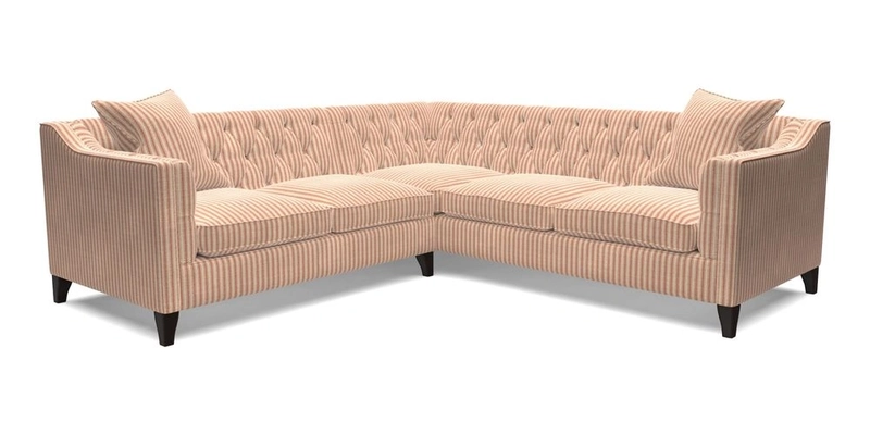 Haresfield Dipped Arm Corner Group LHF & RHF in Two Tone Plain Biscuit