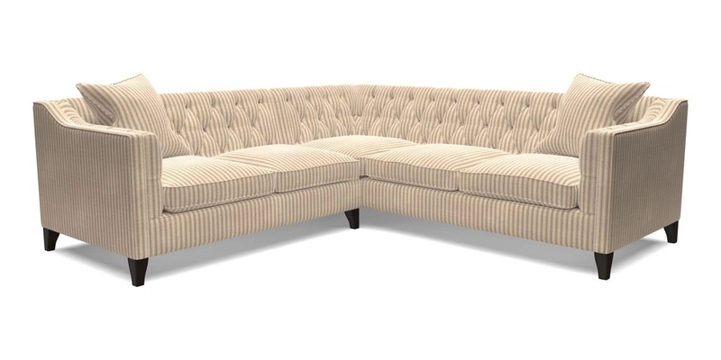 Haresfield Dipped Arm Corner Group LHF & RHF in Two Tone Plain Biscuit