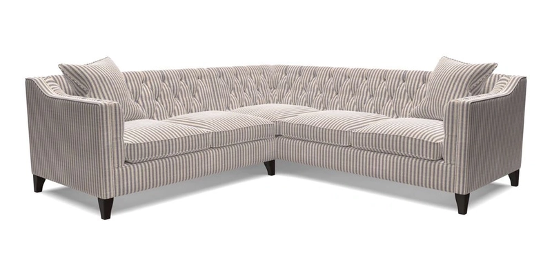 Haresfield Dipped Arm Corner Group LHF & RHF in Two Tone Plain Biscuit