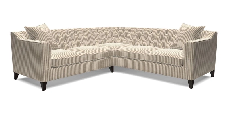 Haresfield Dipped Arm Corner Group LHF & RHF in Two Tone Plain Biscuit