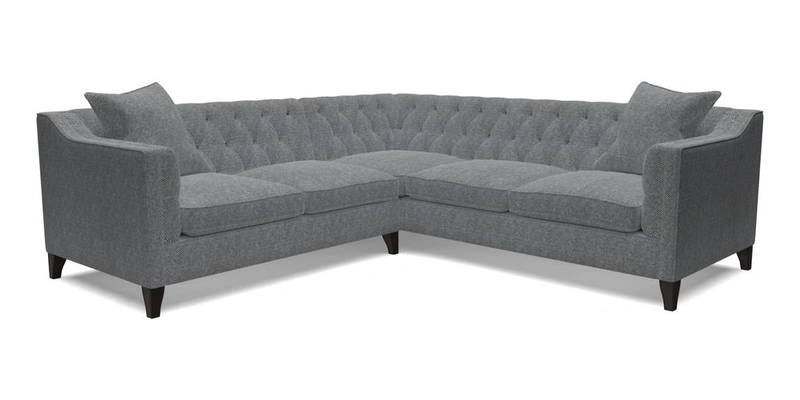 Haresfield Dipped Arm Corner Group LHF & RHF in Two Tone Plain Biscuit