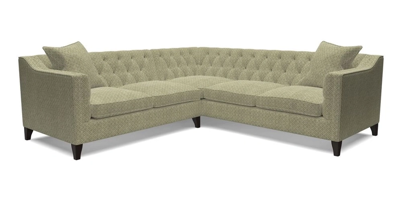 Haresfield Dipped Arm Corner Group LHF & RHF in Two Tone Plain Biscuit