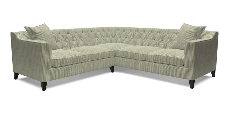 Haresfield Dipped Arm Corner Group LHF & RHF in Two Tone Plain Biscuit