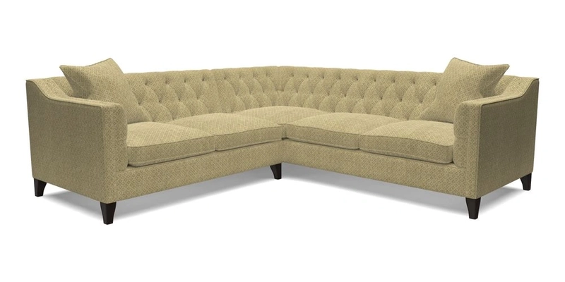 Haresfield Dipped Arm Corner Group LHF & RHF in Two Tone Plain Biscuit