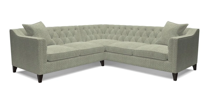 Haresfield Dipped Arm Corner Group LHF & RHF in Two Tone Plain Biscuit