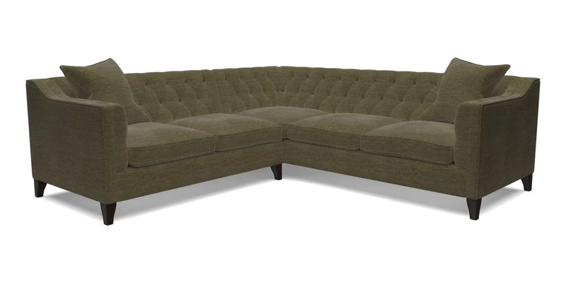 Haresfield Dipped Arm Corner Group LHF & RHF in Two Tone Plain Biscuit