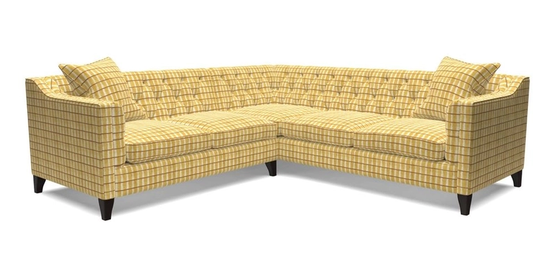 Haresfield Dipped Arm Corner Group LHF & RHF in Two Tone Plain Biscuit