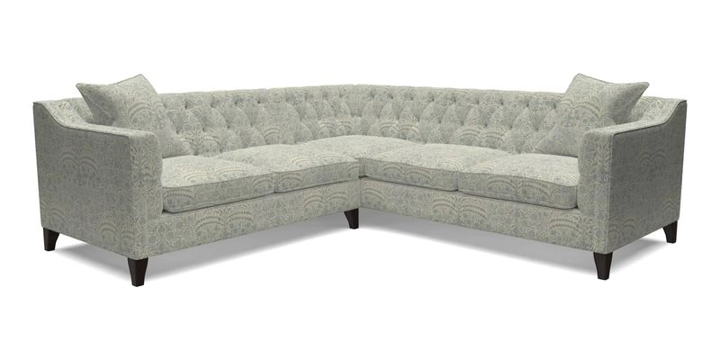 Haresfield Dipped Arm Corner Group LHF & RHF in Two Tone Plain Biscuit