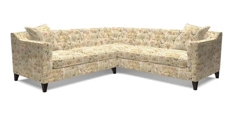 Haresfield Dipped Arm Corner Group LHF & RHF in Two Tone Plain Biscuit