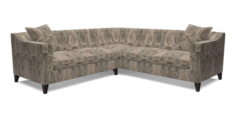 Haresfield Dipped Arm Corner Group LHF & RHF in Two Tone Plain Biscuit