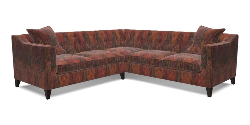 Haresfield Dipped Arm Corner Group LHF & RHF in Two Tone Plain Biscuit