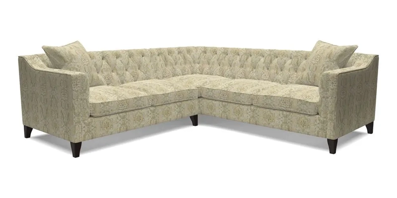 Haresfield Dipped Arm Corner Group LHF & RHF in Two Tone Plain Biscuit