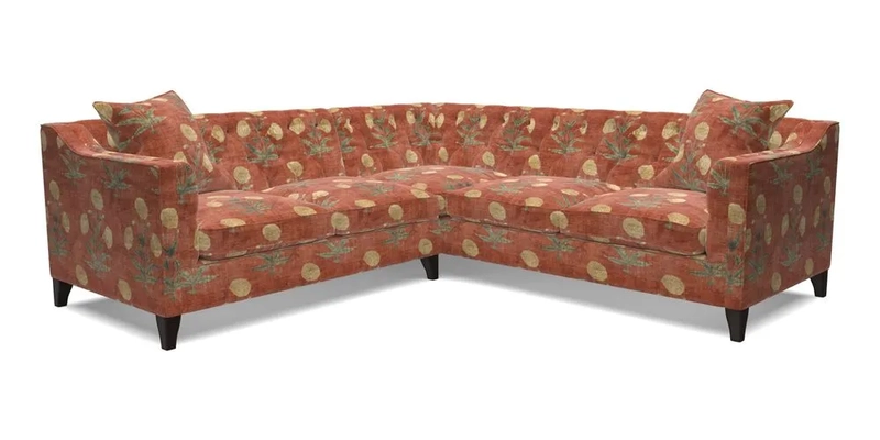 Haresfield Dipped Arm Corner Group LHF & RHF in Two Tone Plain Biscuit