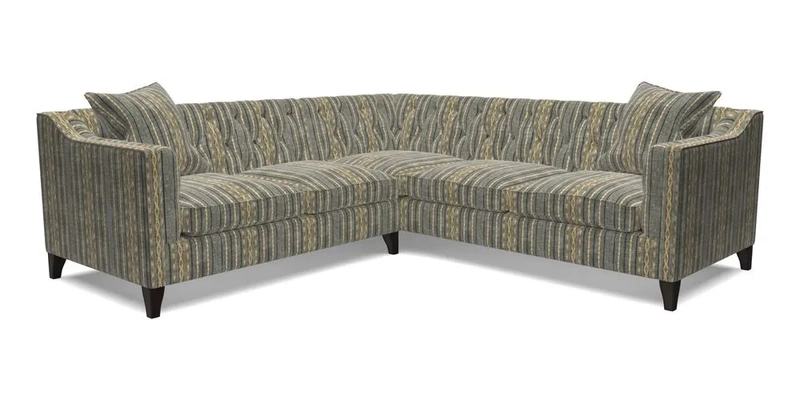 Haresfield Dipped Arm Corner Group LHF & RHF in Two Tone Plain Biscuit