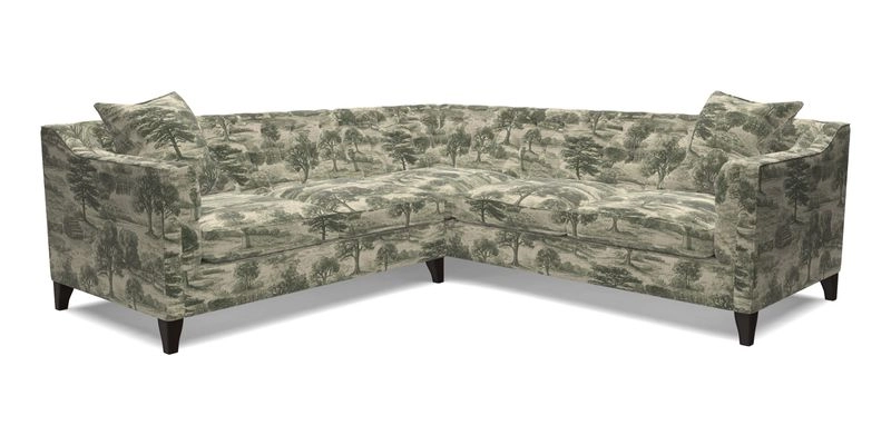 Haresfield Dipped Arm Corner Group LHF & RHF in Two Tone Plain Biscuit