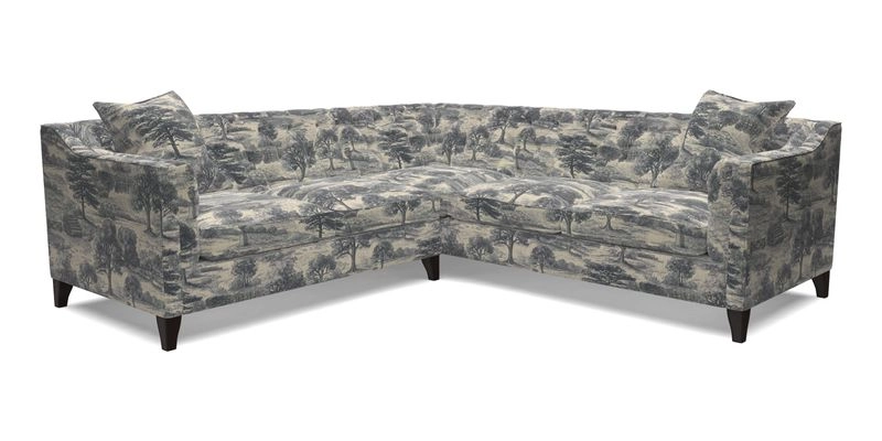 Haresfield Dipped Arm Corner Group LHF & RHF in Two Tone Plain Biscuit