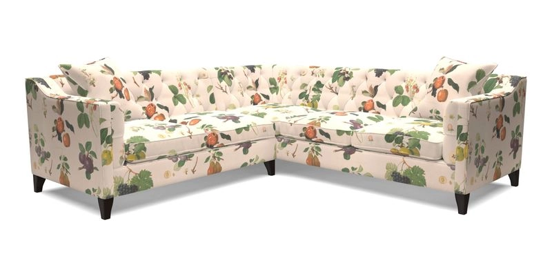 Haresfield Dipped Arm Corner Group LHF & RHF in Two Tone Plain Biscuit