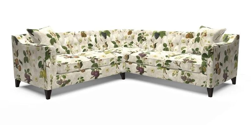 Haresfield Dipped Arm Corner Group LHF & RHF in Two Tone Plain Biscuit