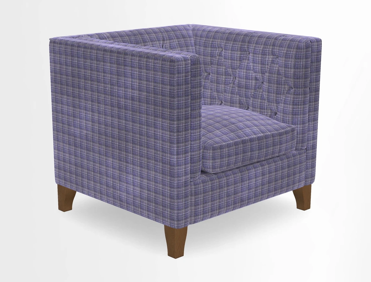 Haresfield Chair in Two Tone Plain Biscuit