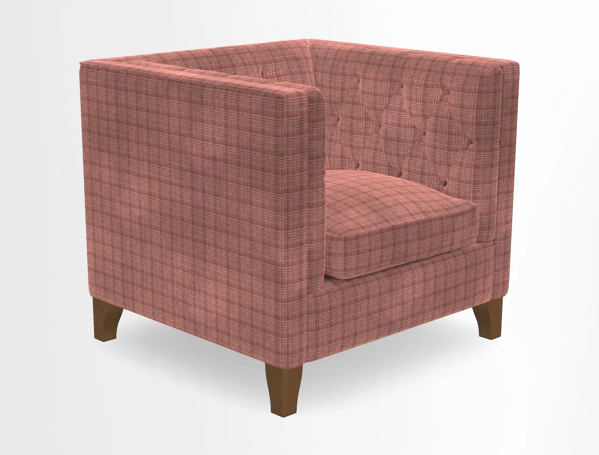 Haresfield Chair in Two Tone Plain Biscuit