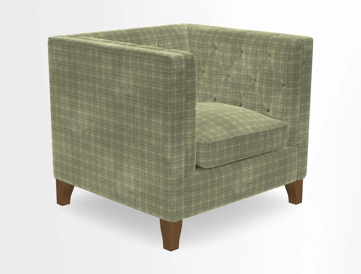 Haresfield Chair in Two Tone Plain Biscuit