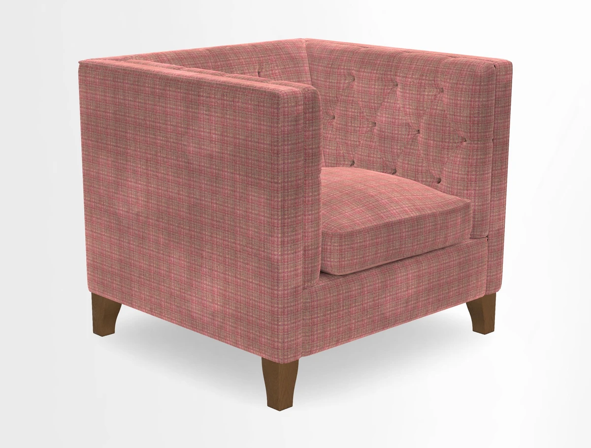 Haresfield Chair in Two Tone Plain Biscuit