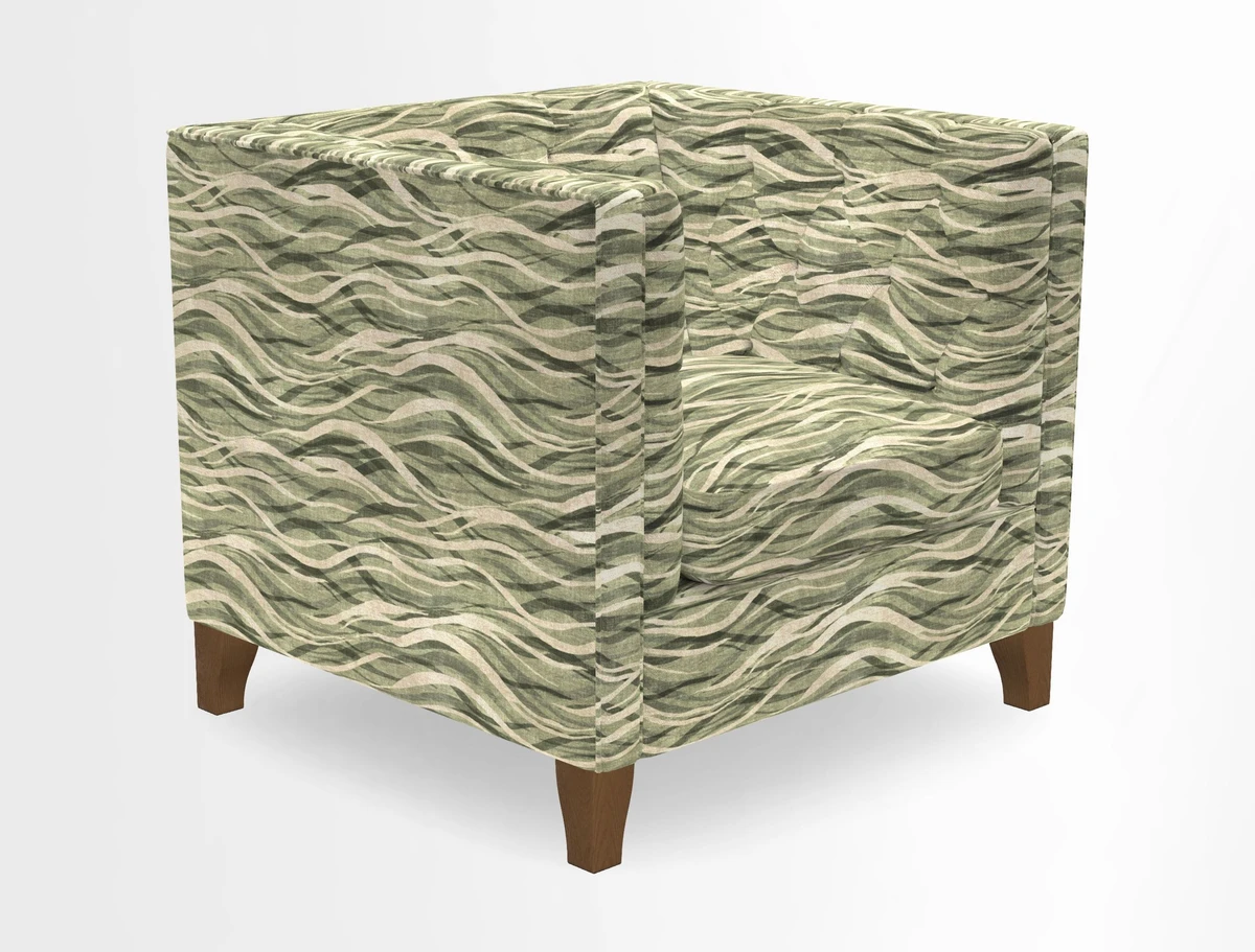 Haresfield Chair in Two Tone Plain Biscuit