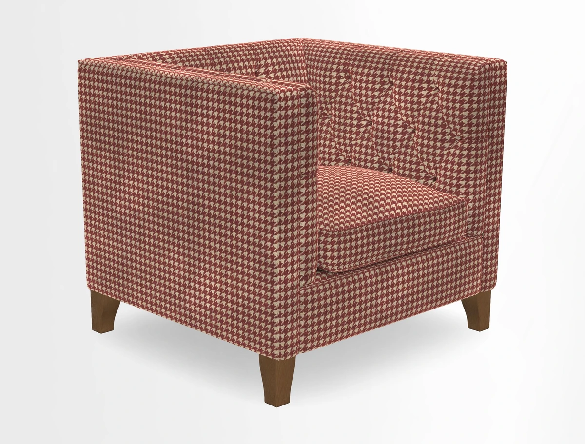 Haresfield Chair in Two Tone Plain Biscuit