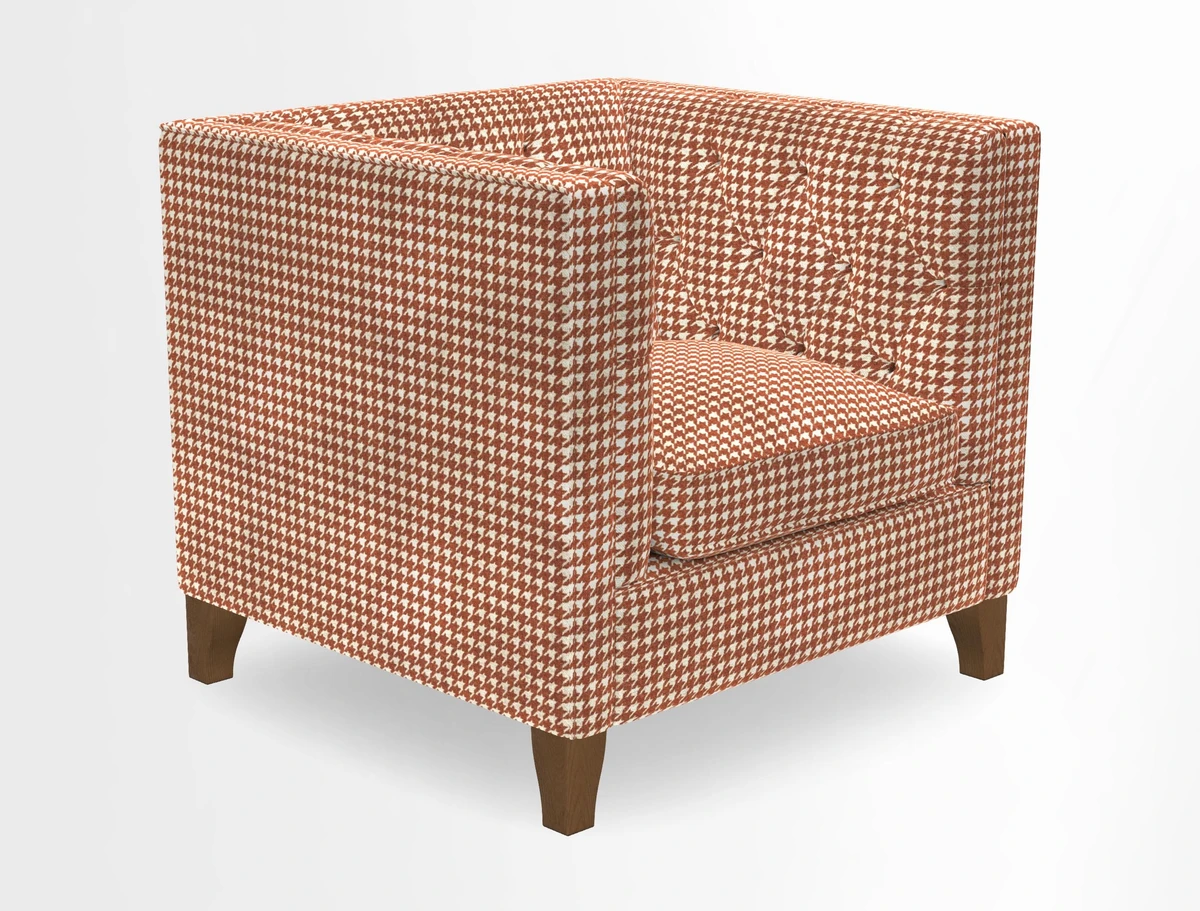 Haresfield Chair in Two Tone Plain Biscuit