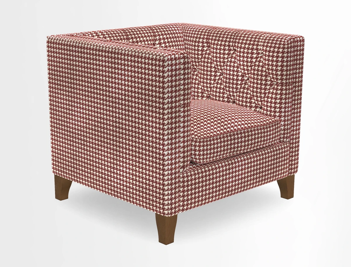 Haresfield Chair in Two Tone Plain Biscuit