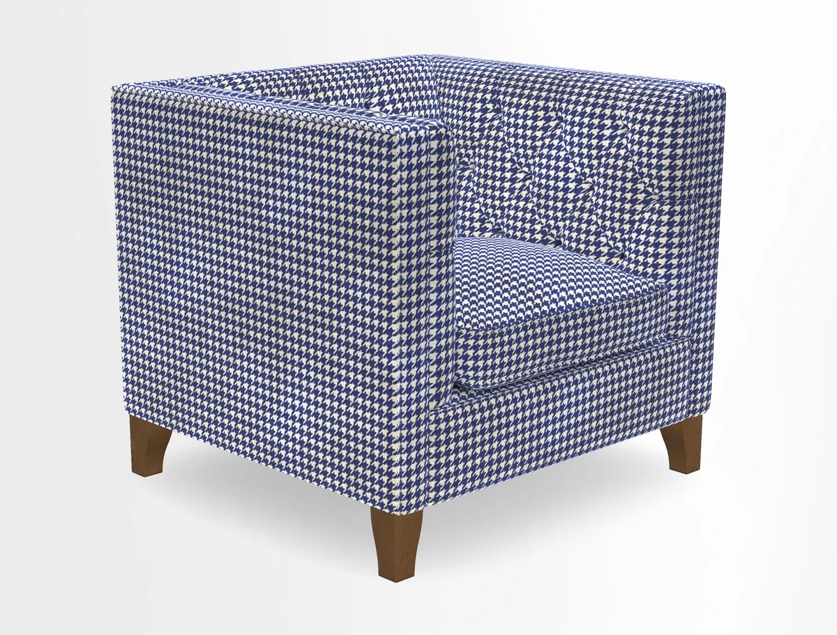 Haresfield Chair in Two Tone Plain Biscuit