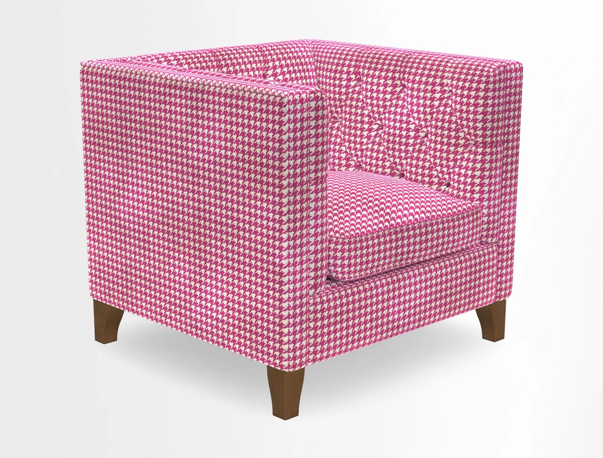 Haresfield Chair in Two Tone Plain Biscuit