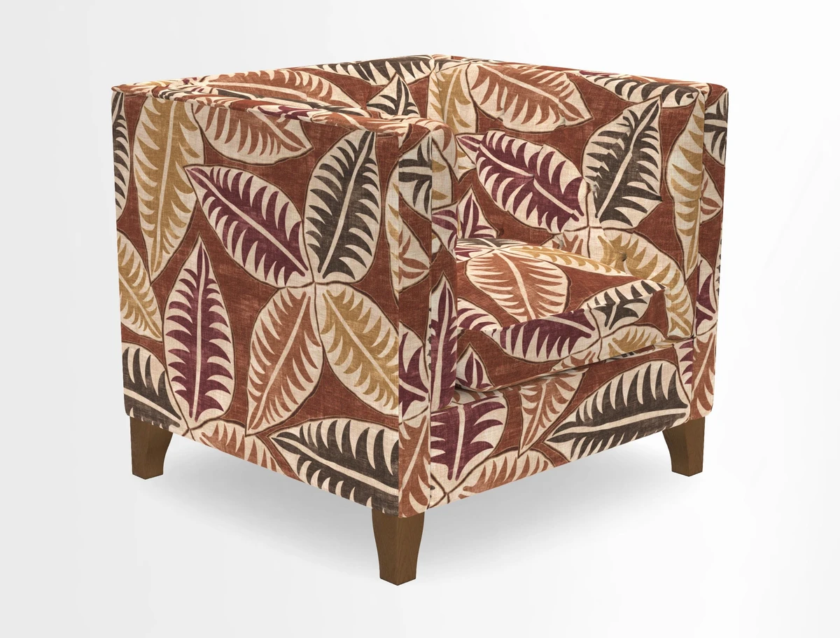 Haresfield Chair in Two Tone Plain Biscuit