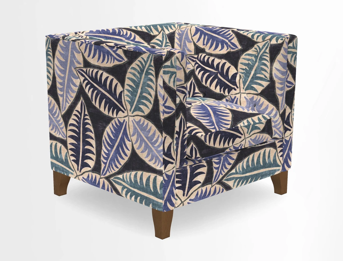 Haresfield Chair in Two Tone Plain Biscuit