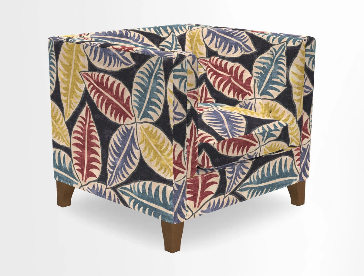 Haresfield Chair in Two Tone Plain Biscuit