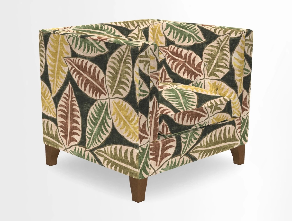 Haresfield Chair in Two Tone Plain Biscuit