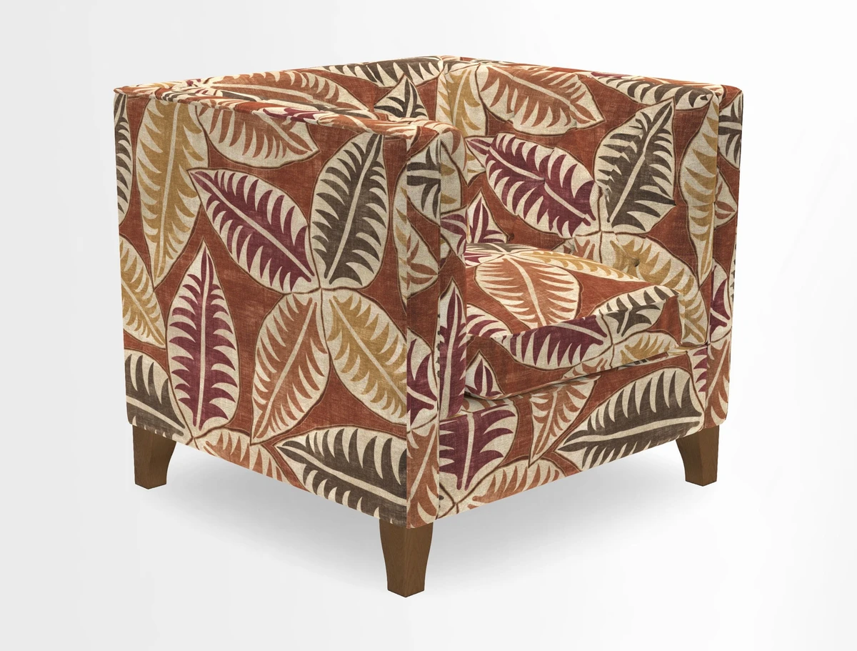 Haresfield Chair in Two Tone Plain Biscuit