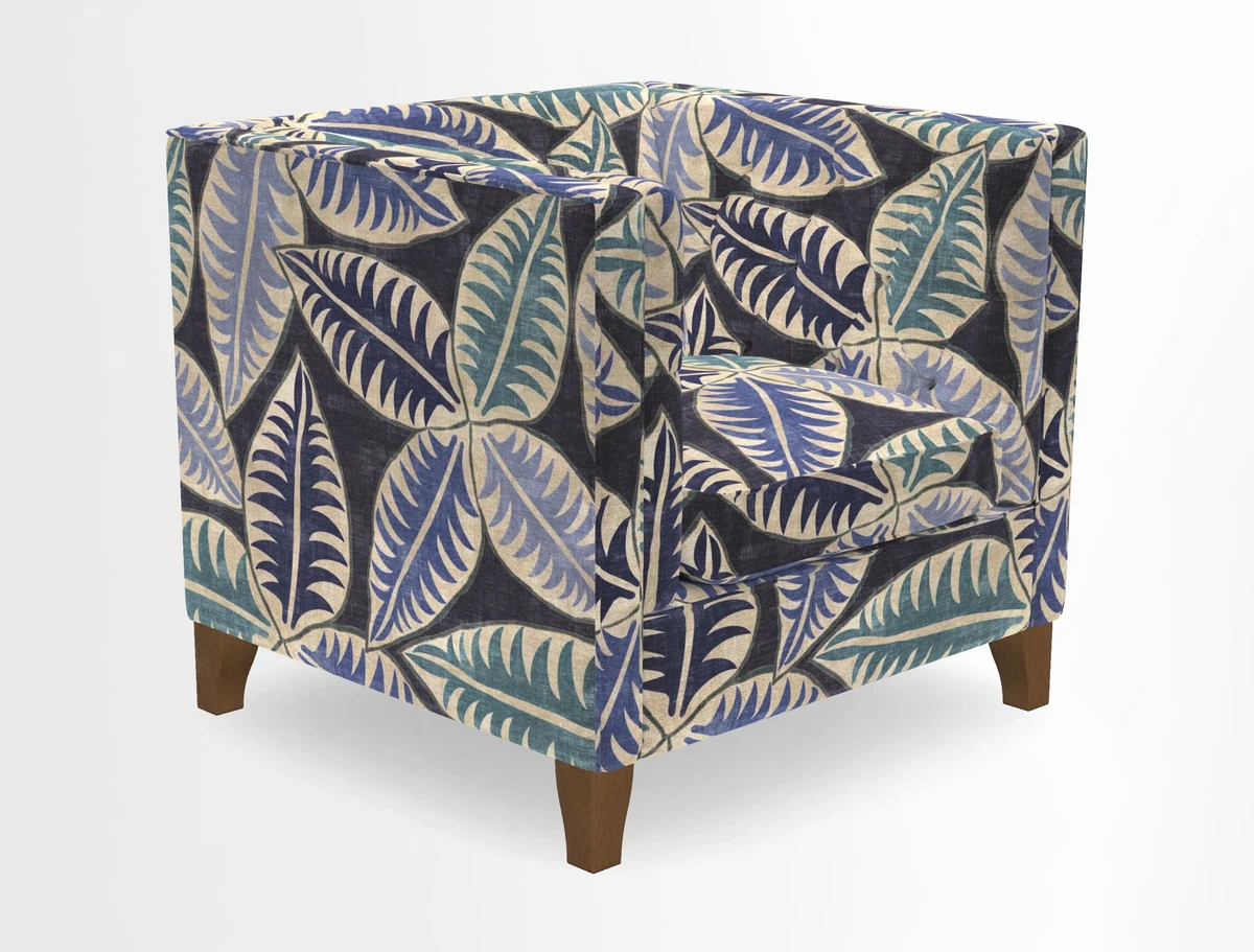 Haresfield Chair in Two Tone Plain Biscuit
