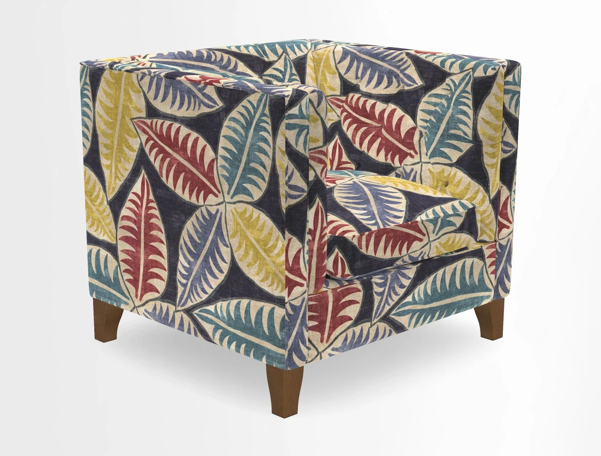 Haresfield Chair in Two Tone Plain Biscuit