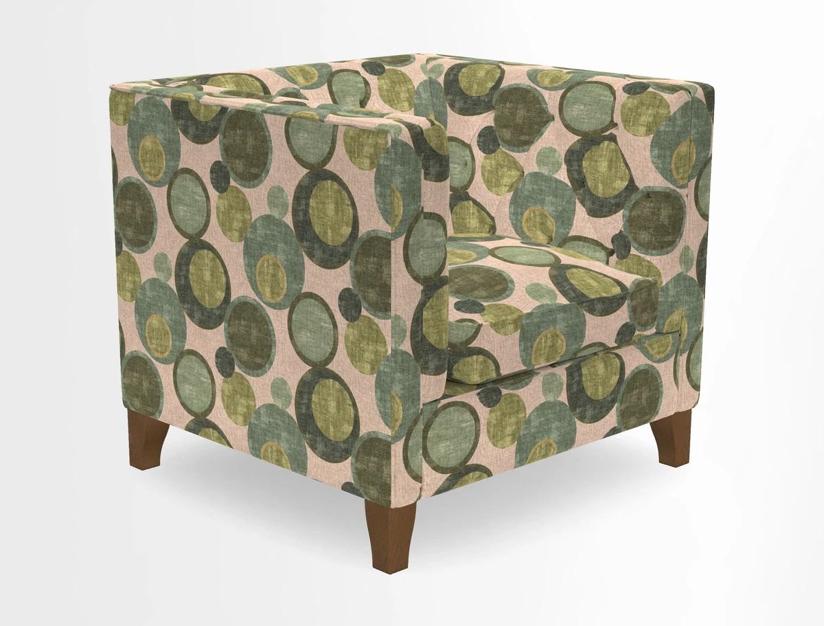 Haresfield Chair in Two Tone Plain Biscuit