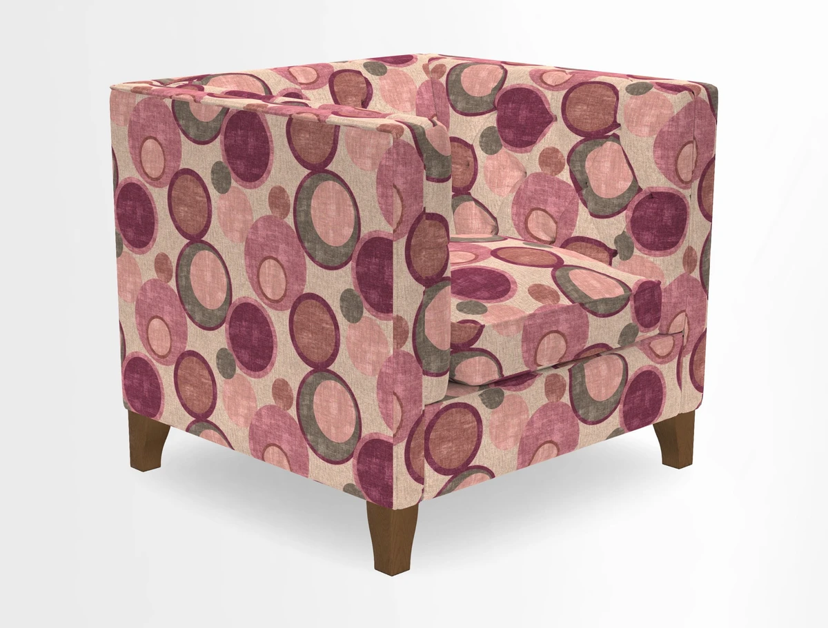 Haresfield Chair in Two Tone Plain Biscuit