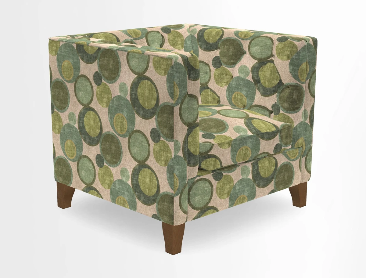 Haresfield Chair in Two Tone Plain Biscuit