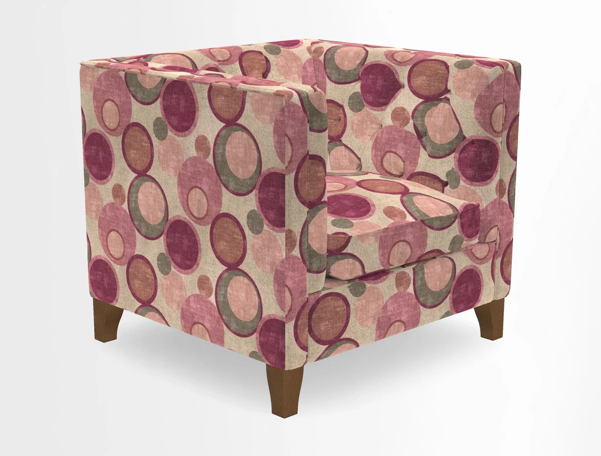 Haresfield Chair in Two Tone Plain Biscuit