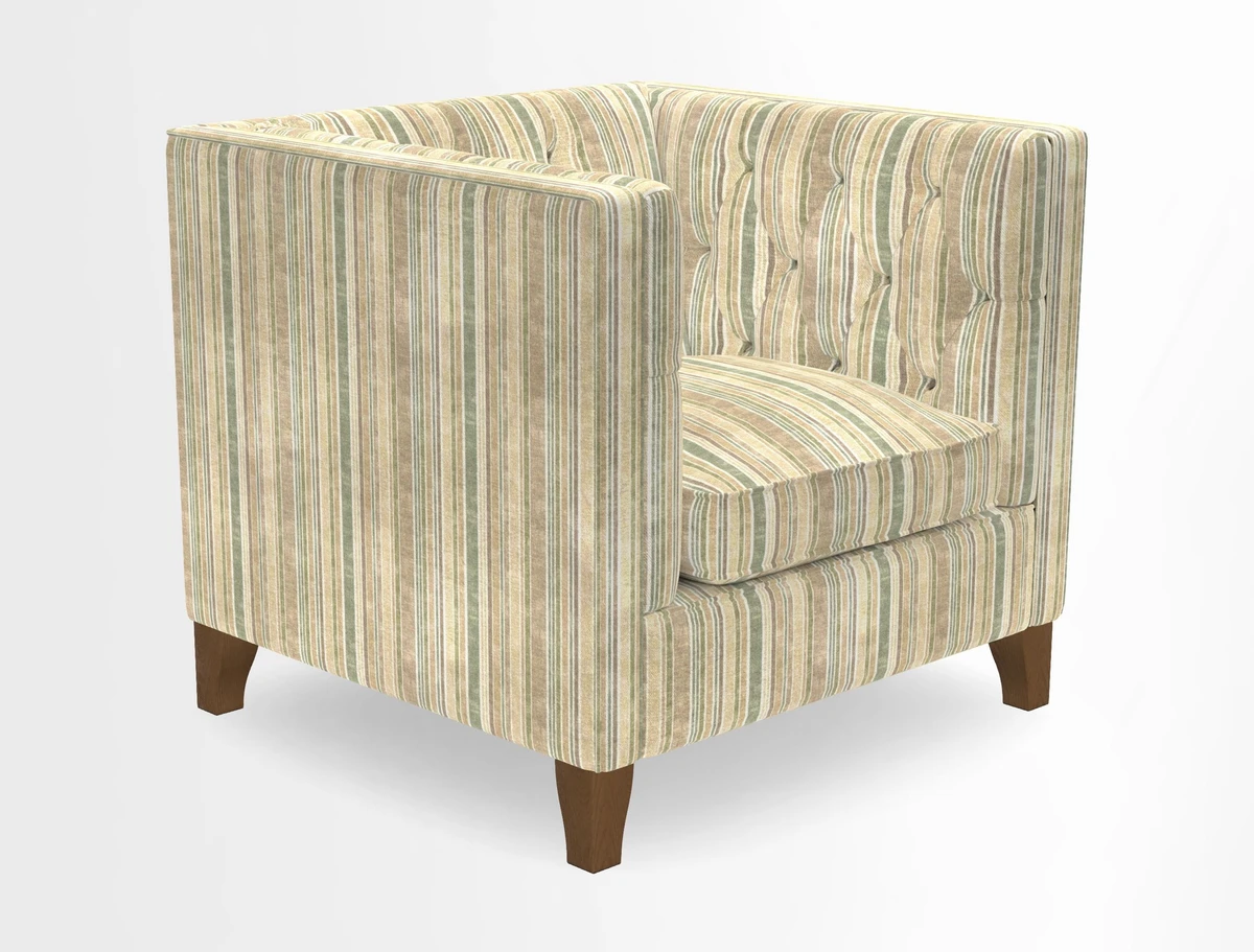 Haresfield Chair in Two Tone Plain Biscuit
