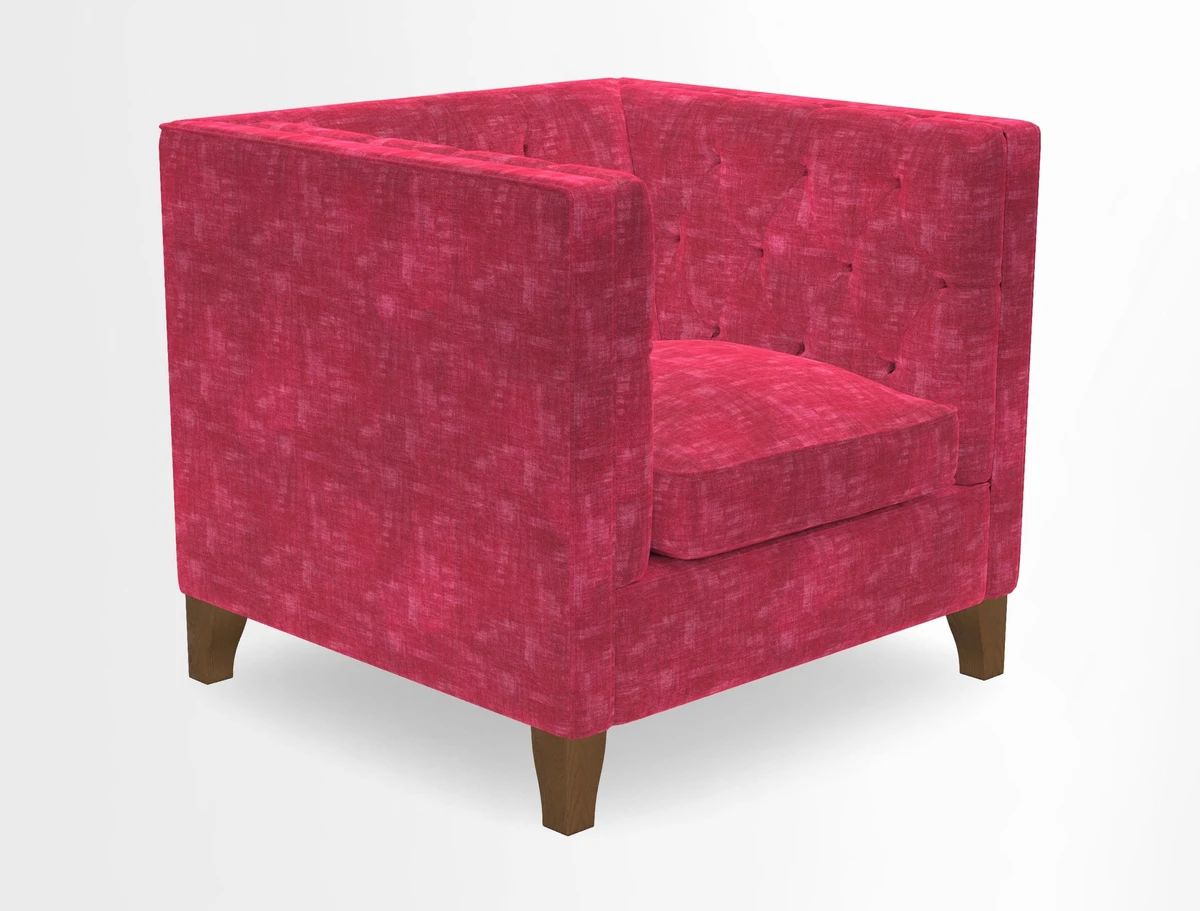 Haresfield Chair in Two Tone Plain Biscuit