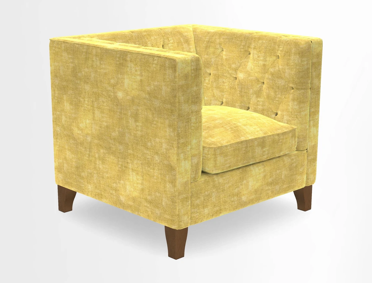 Haresfield Chair in Two Tone Plain Biscuit