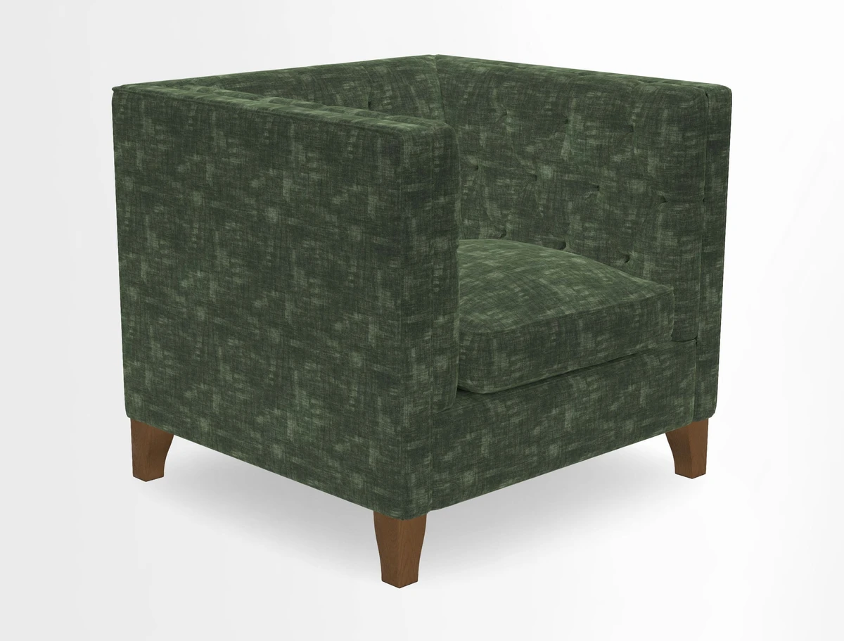 Haresfield Chair in Two Tone Plain Biscuit