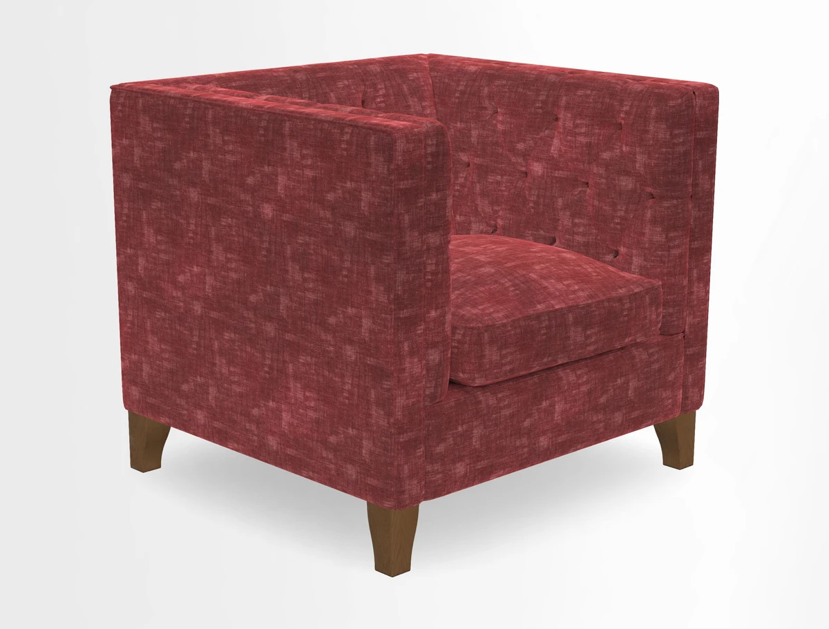 Haresfield Chair in Two Tone Plain Biscuit